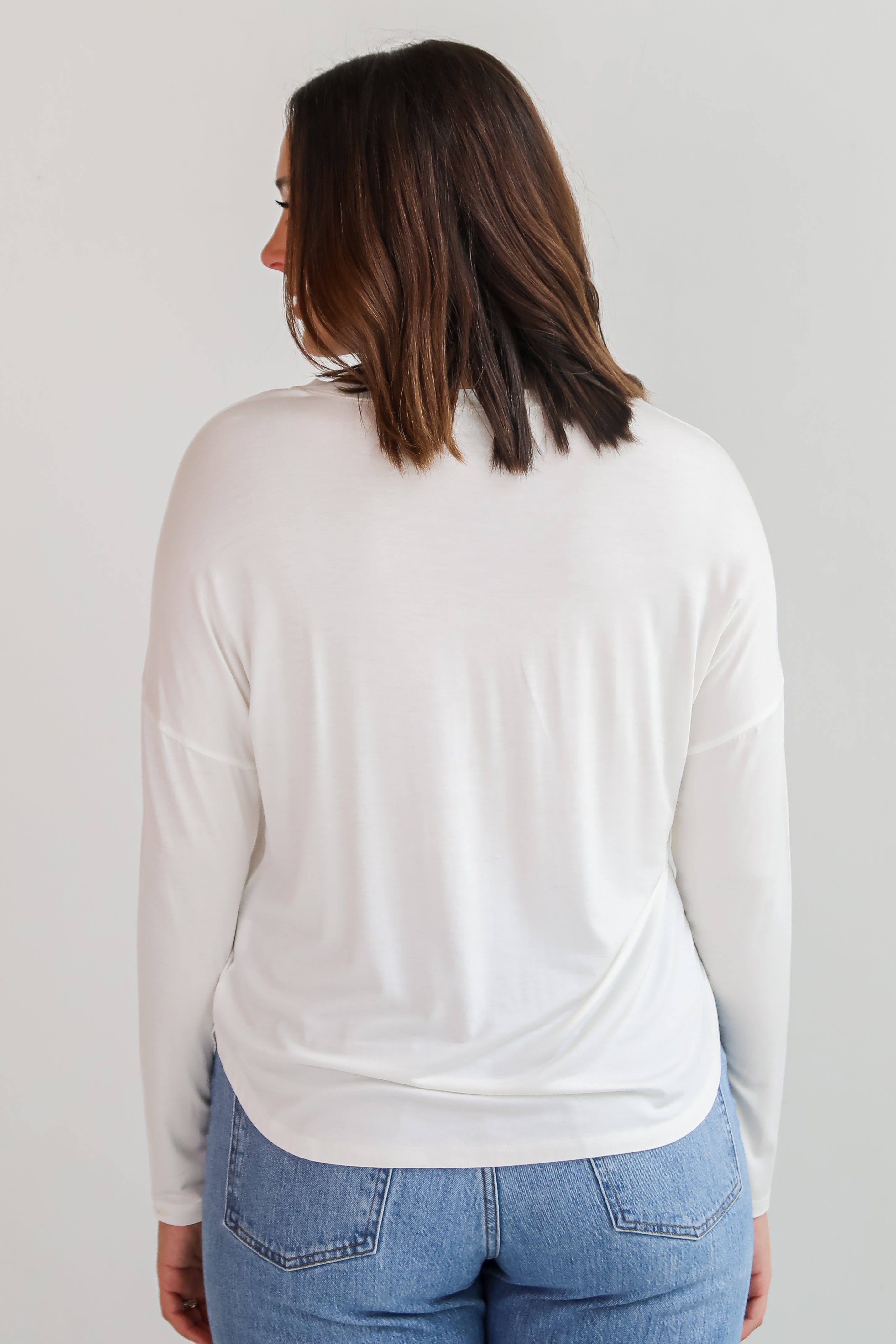 Callie Everyday Long Sleeve Tee - DU DEAL